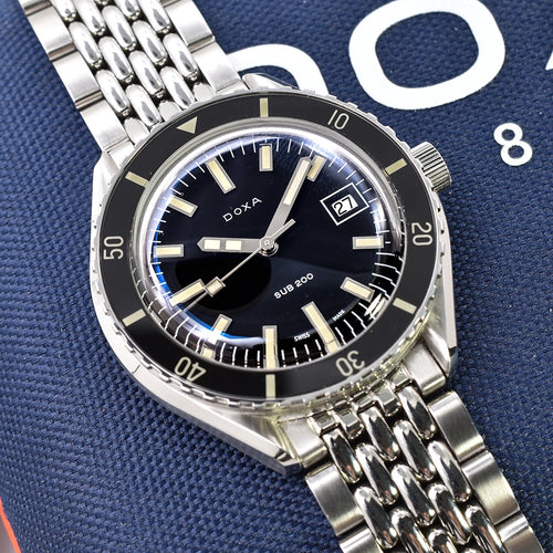 Doxa Sub 200 Sharkhunter 799.10.101.10 Full Set Box & Papers