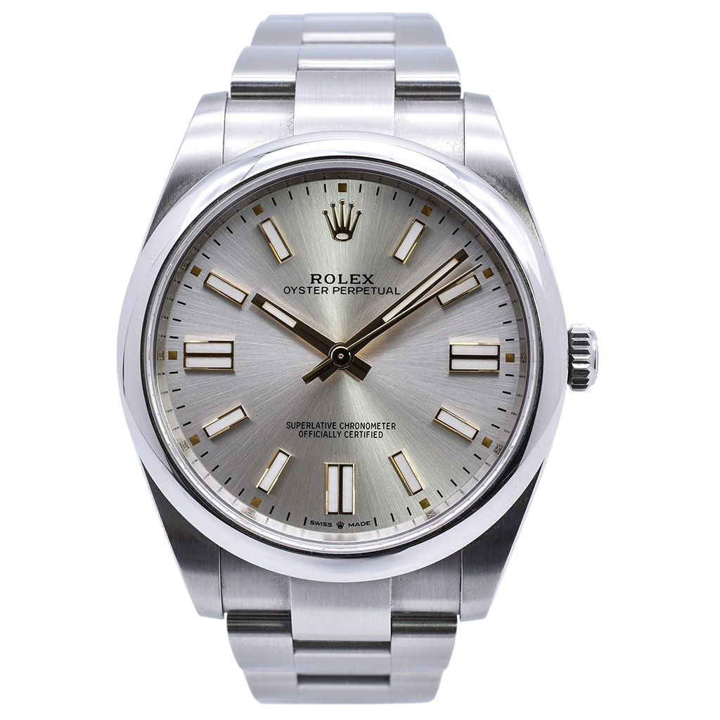 Rolex Oyster Perpetual 41mm Silver 124300 2025