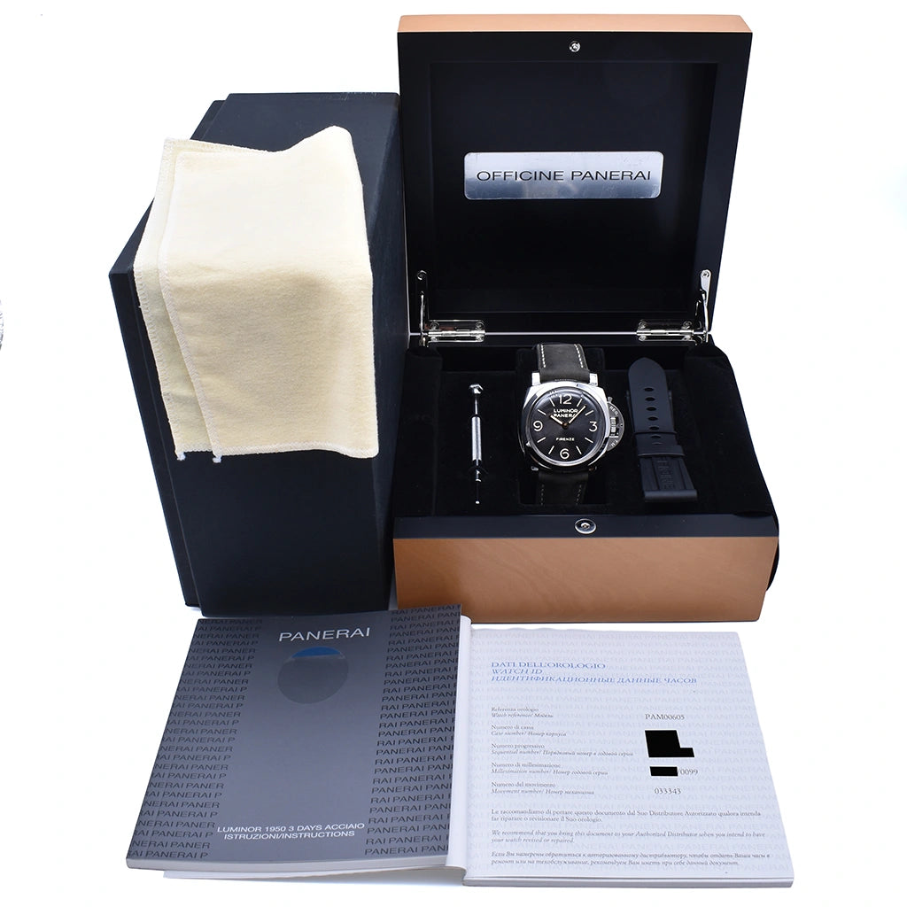 Panerai Luminor Firenze 1950 Boutique Edition PAM00605 2017 Box & Papers