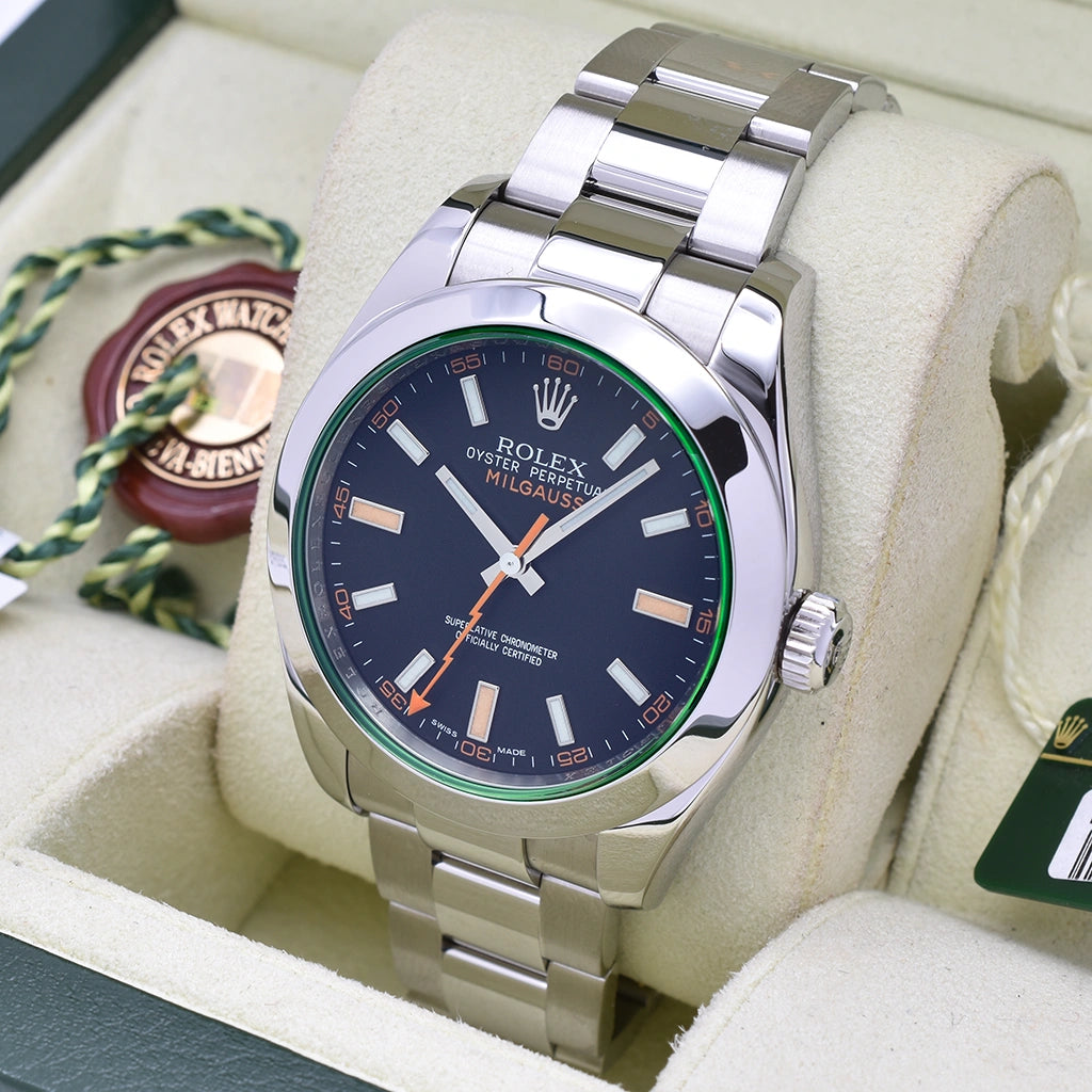 Rolex Milgauss 116400GV 2013 Box & Papers