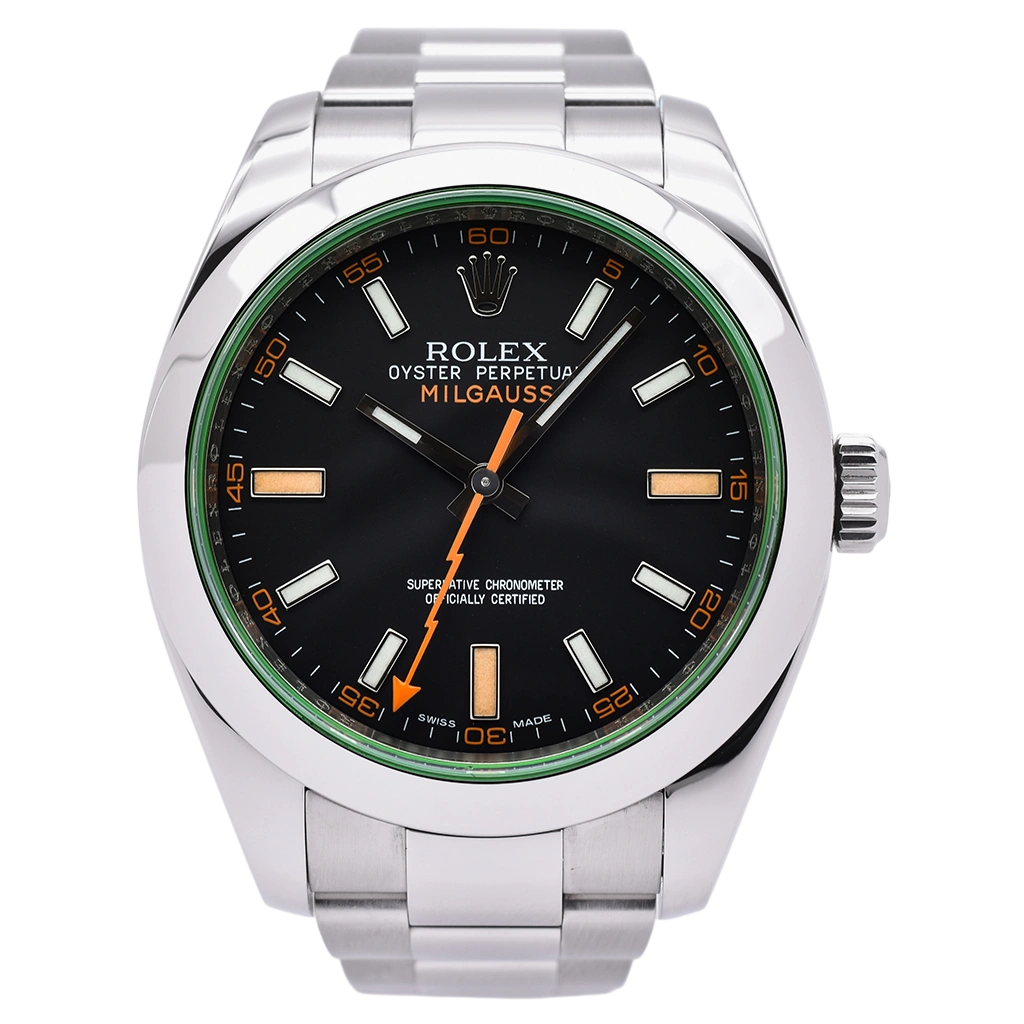 Rolex Milgauss 116400GV 2013 Box & Papers