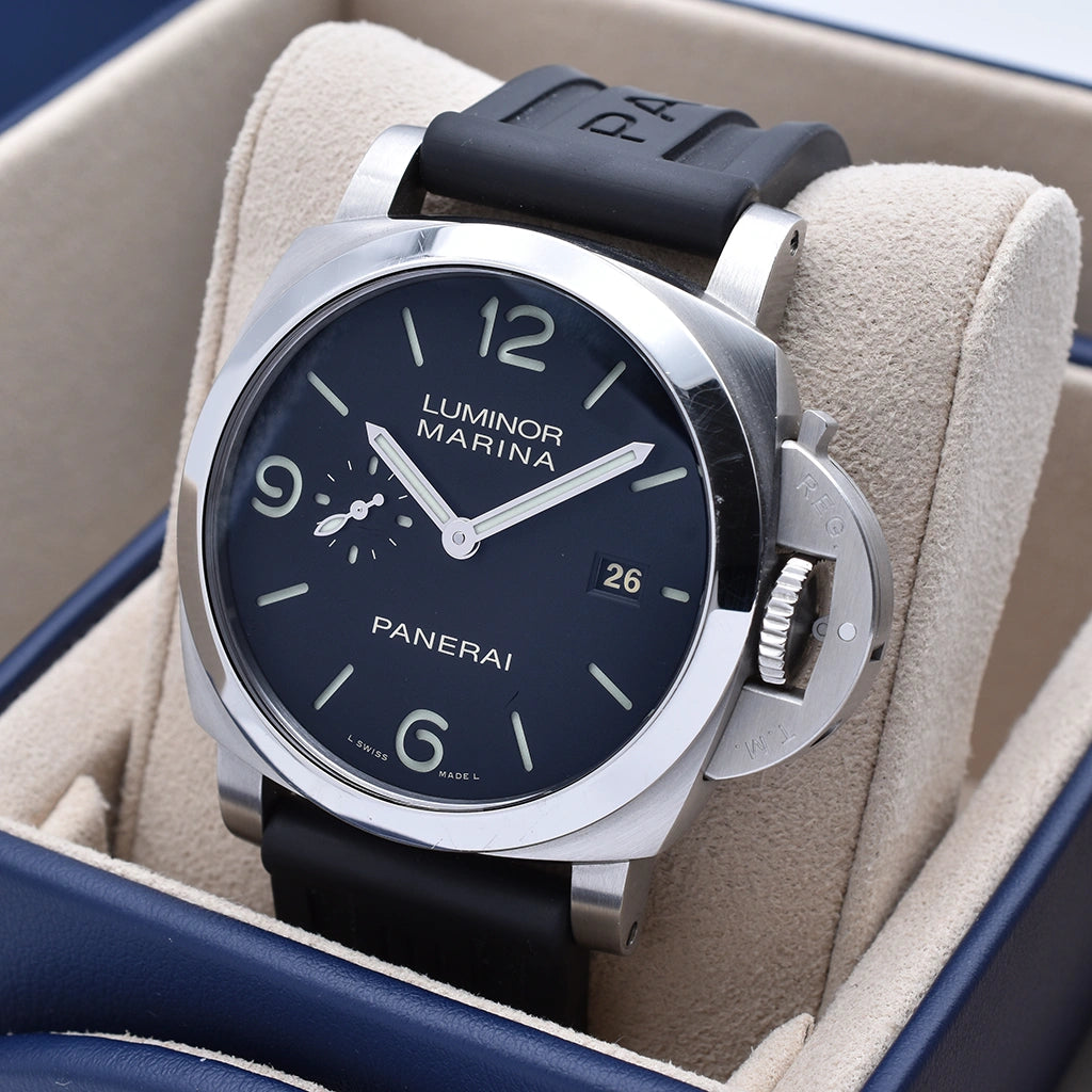 Panerai Luminor Marina 44mm Black 2025 PAM03312 Full Box & Papers