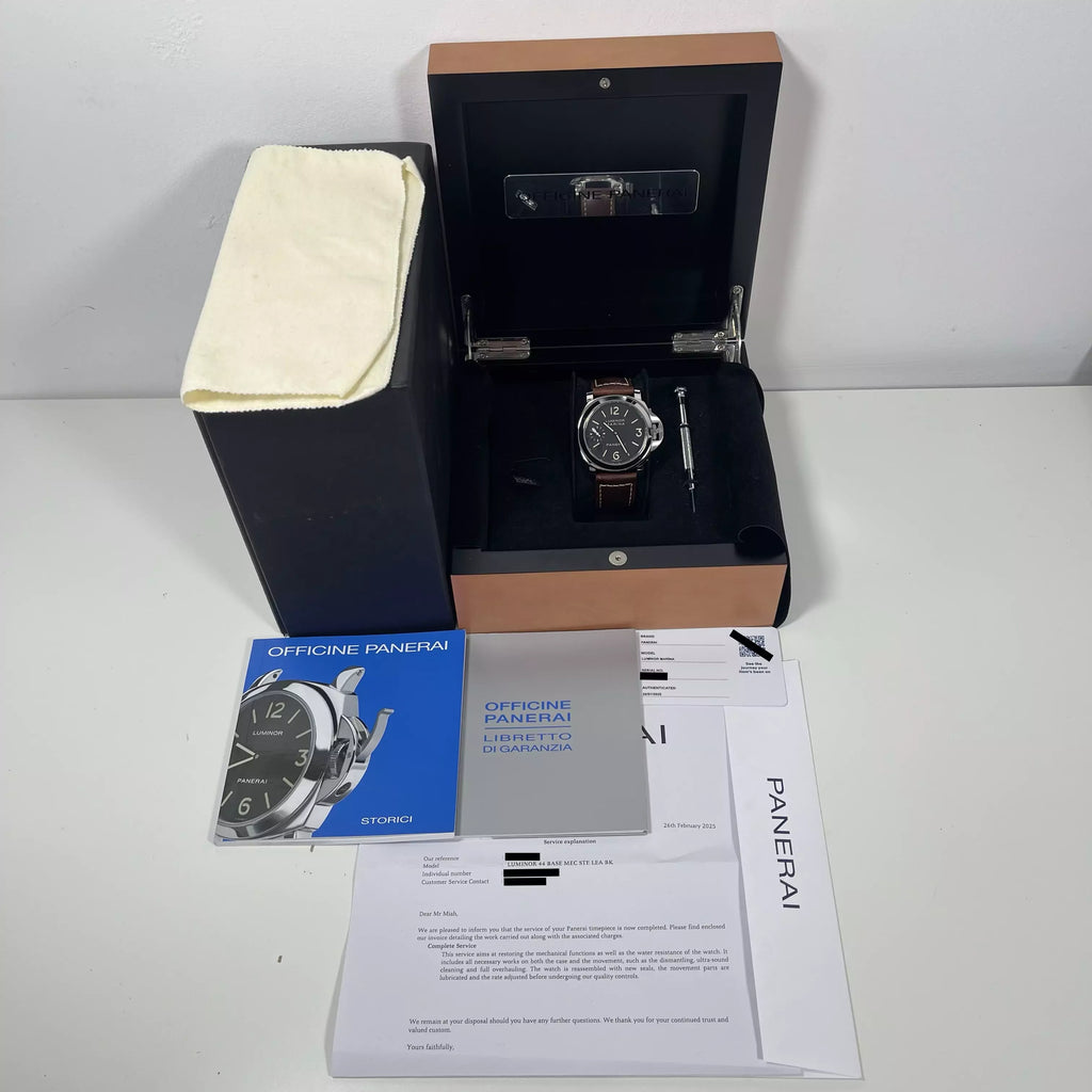 Panerai Luminor Fully Serviced Q Series PAM00111 2014