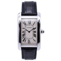 Cartier Tank Américaine 18ct White Gold Fully Serviced 2673 1990