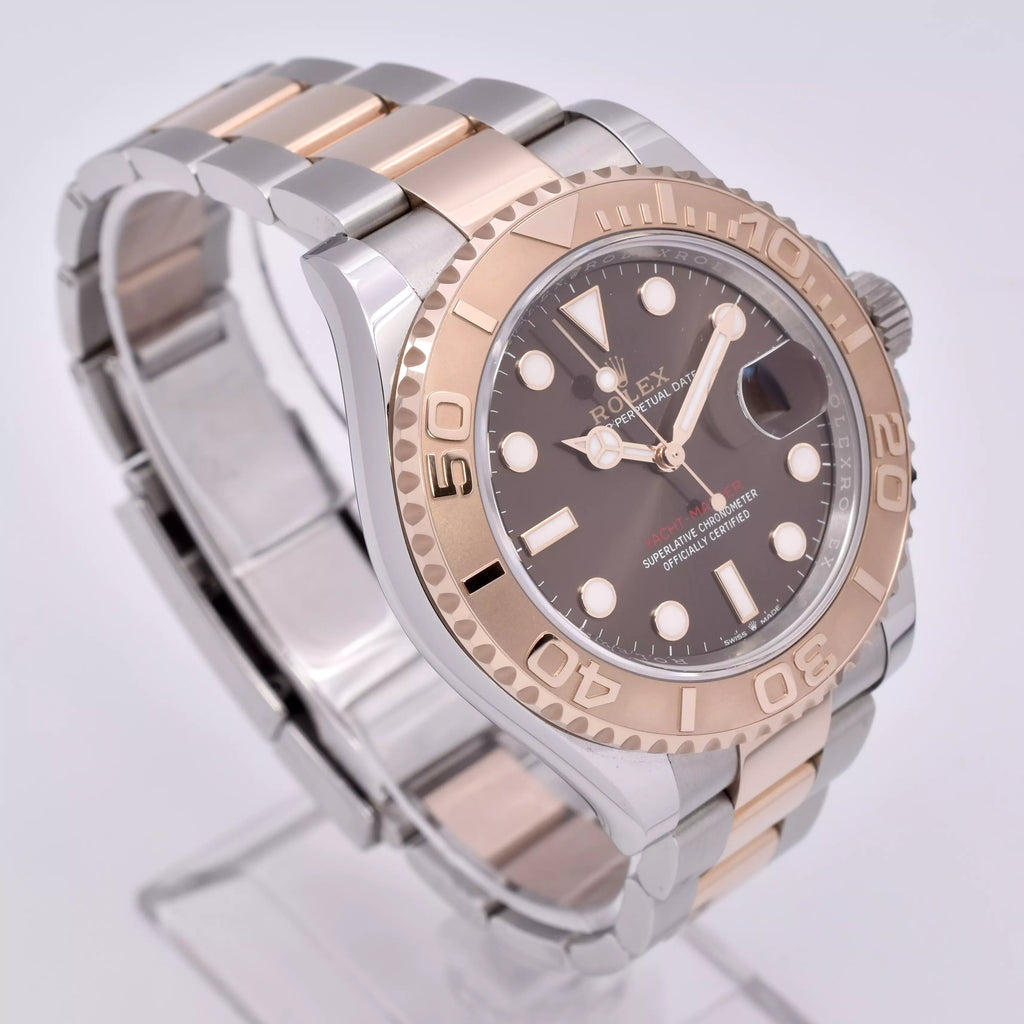 Rolex Yachtmaster Steel & Gold Brown 126621 2023