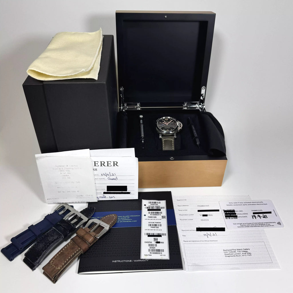 Panerai Luminor GMT 3 Days PAM01535 2021