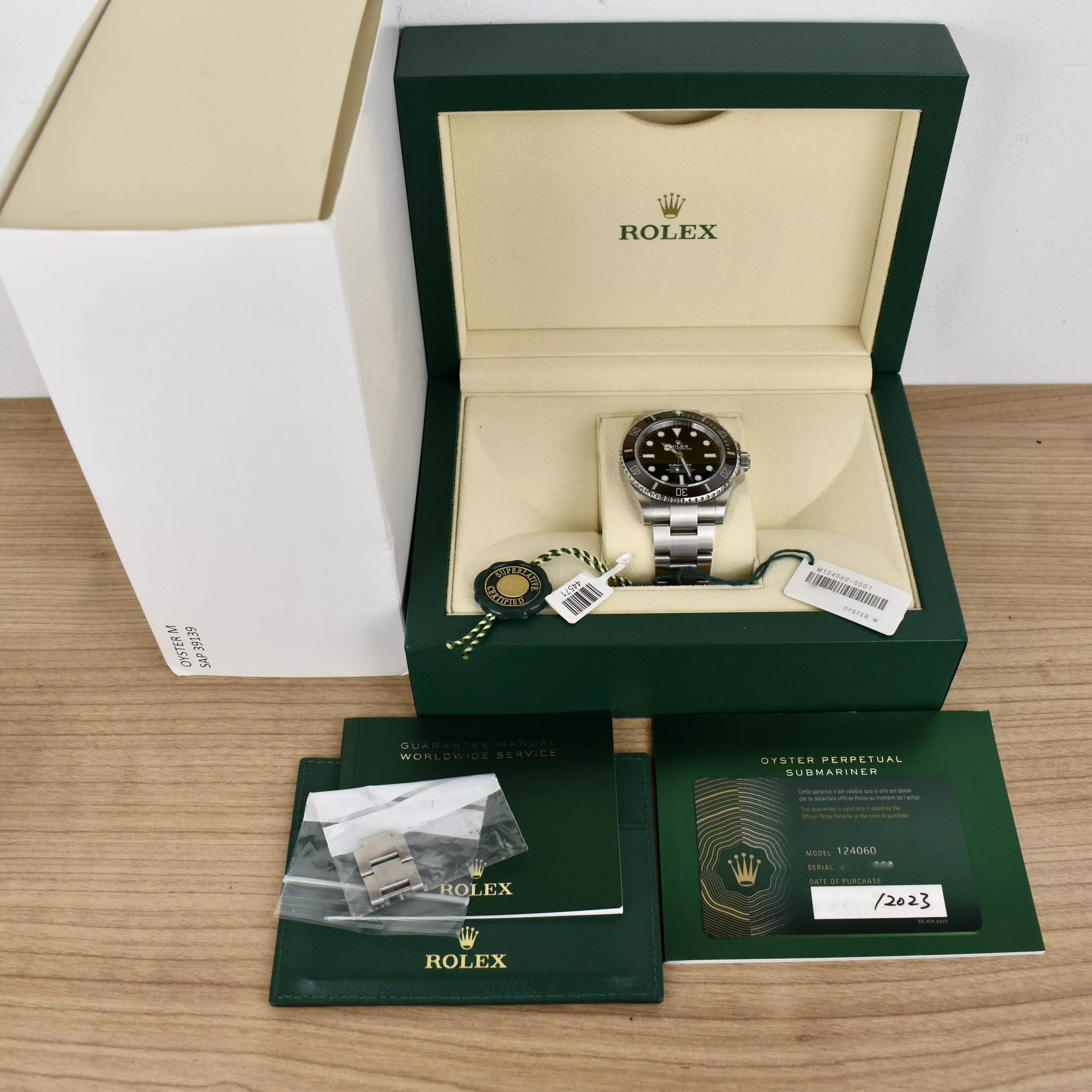 Rolex Submariner No Date 2023 124060 2023