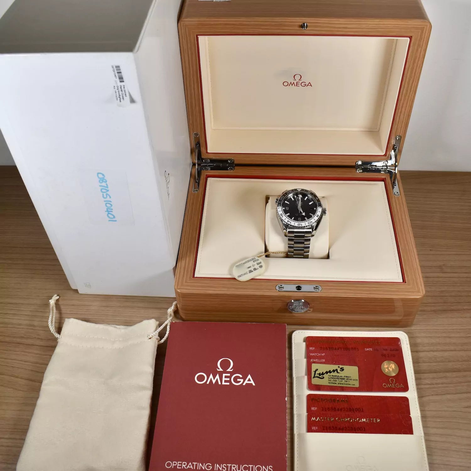 OMEGA Seamaster Planet Ocean GMT 43.5mm 215.30.44.22.01.001 2020