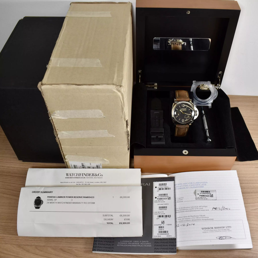 Panerai Luminor 47mm Power Reserve PAM00423 2014