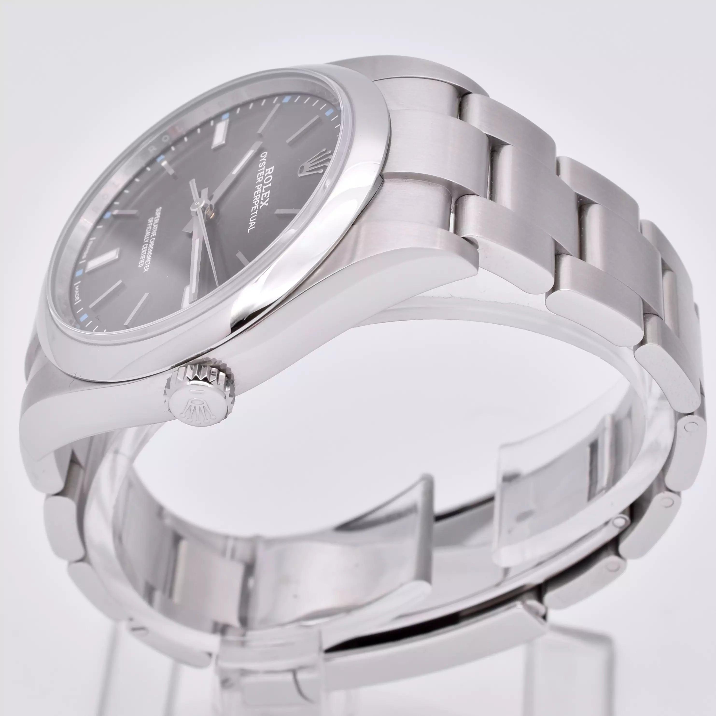 Rolex Oyster Perpetual Rhodium 2020 Full Set 114300 2020