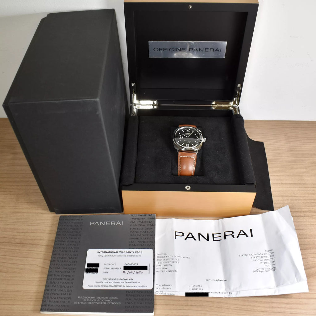 Panerai Radiomir 45mm 8 Days PAM00609 2020