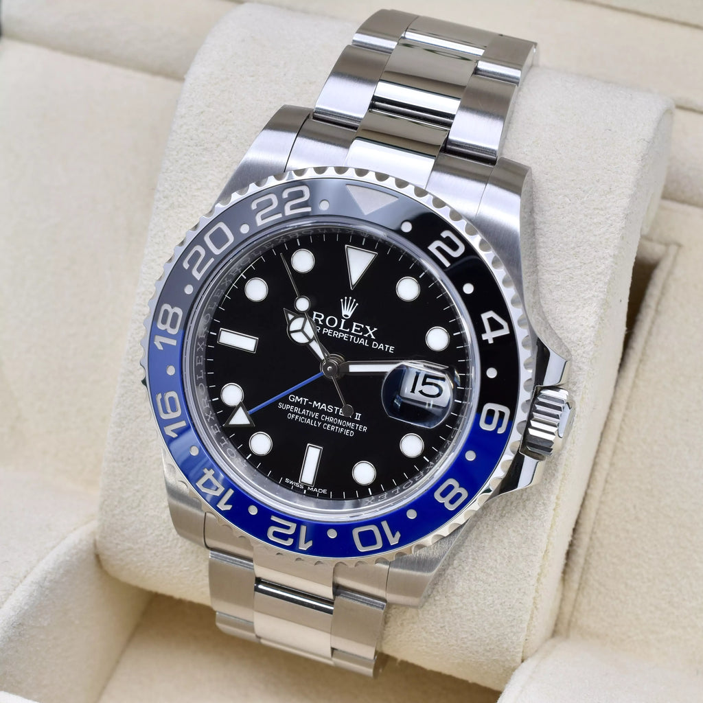 Rolex GMT Master II Batman Full Set 116710BLNR 2015