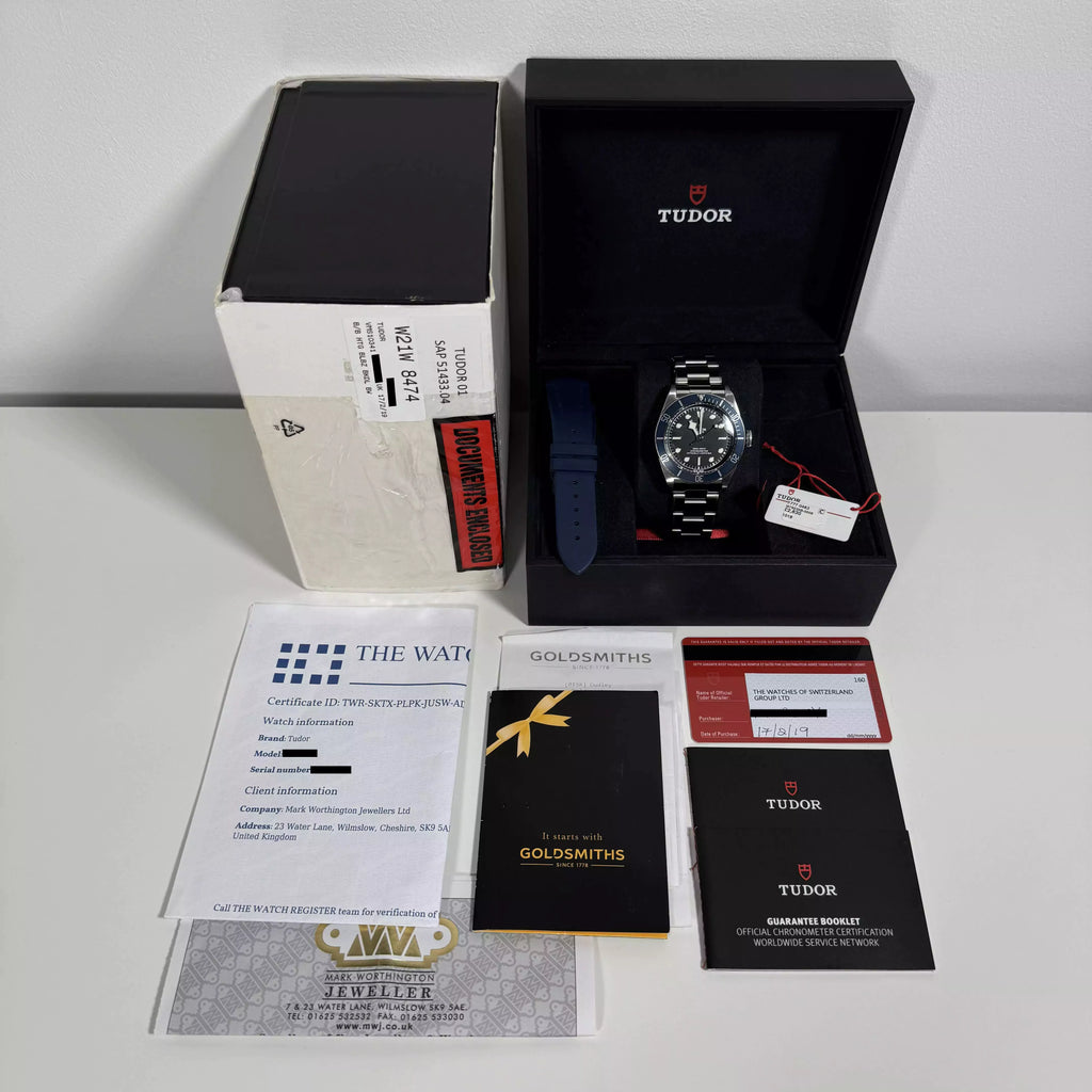 Tudor Black Bay Blue 41mm 79230B 2019