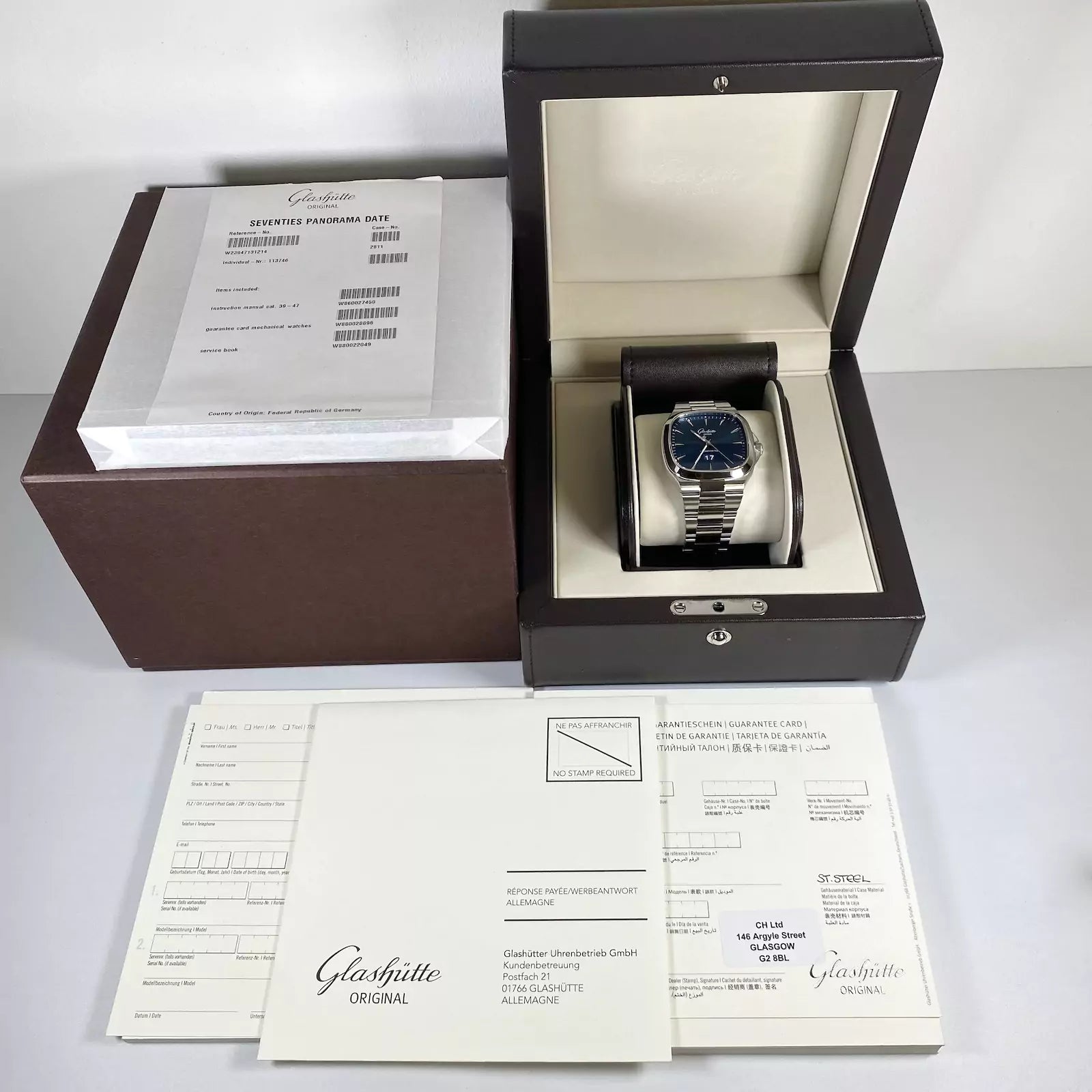 Glashütte Original Seventies Date 2-39-47-13-12-14 2022