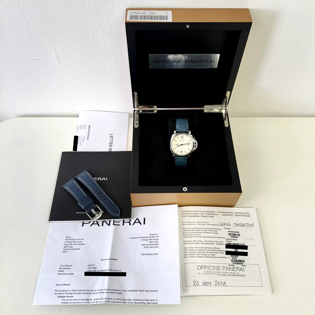 Panerai Luminor 42mm 3 Days PAM00906 2018
