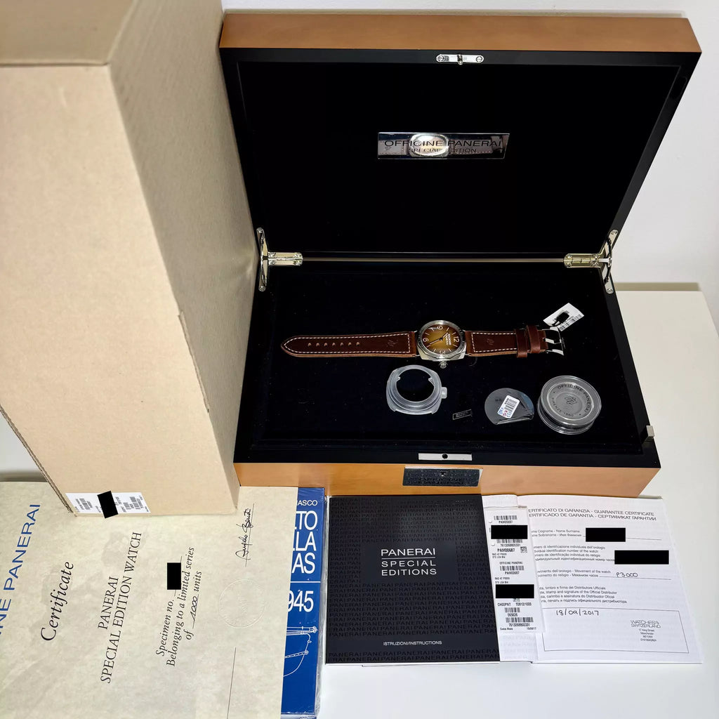 Panerai Radiomir Brevettato Tropical PAM00687 2017
