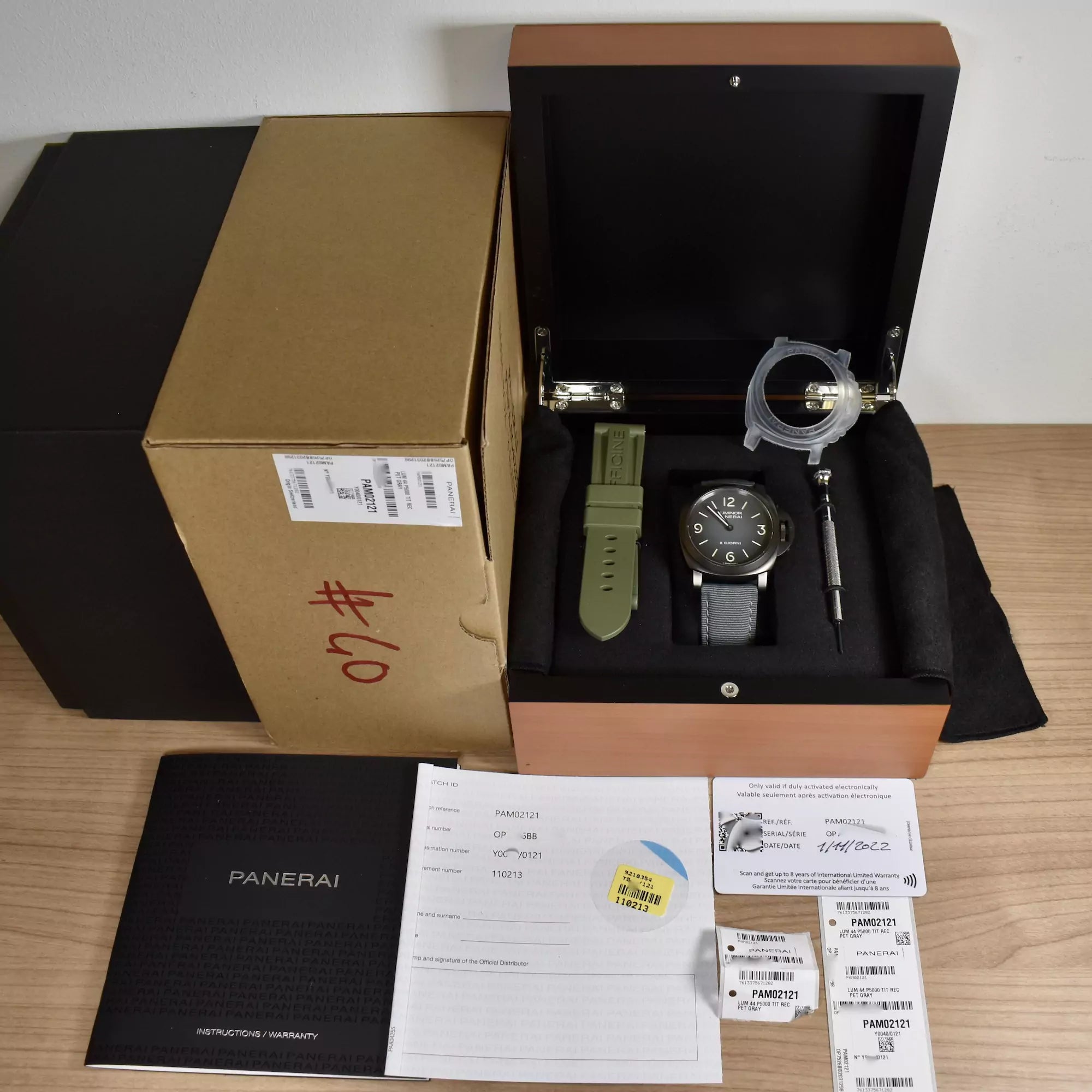 Panerai Luminor Geneva Boutique PAM02121 2022
