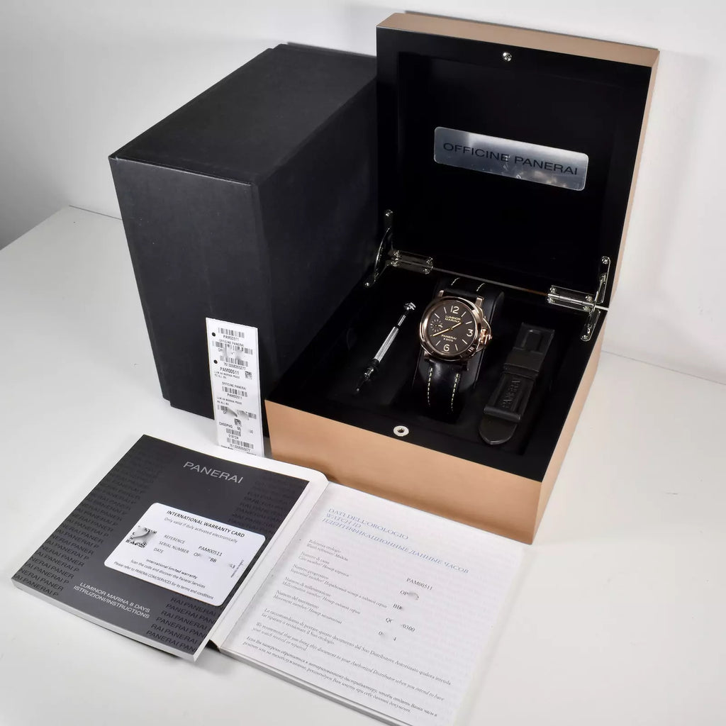 Panerai Luminor 8 Days Oro Rosso PAM00511 2014