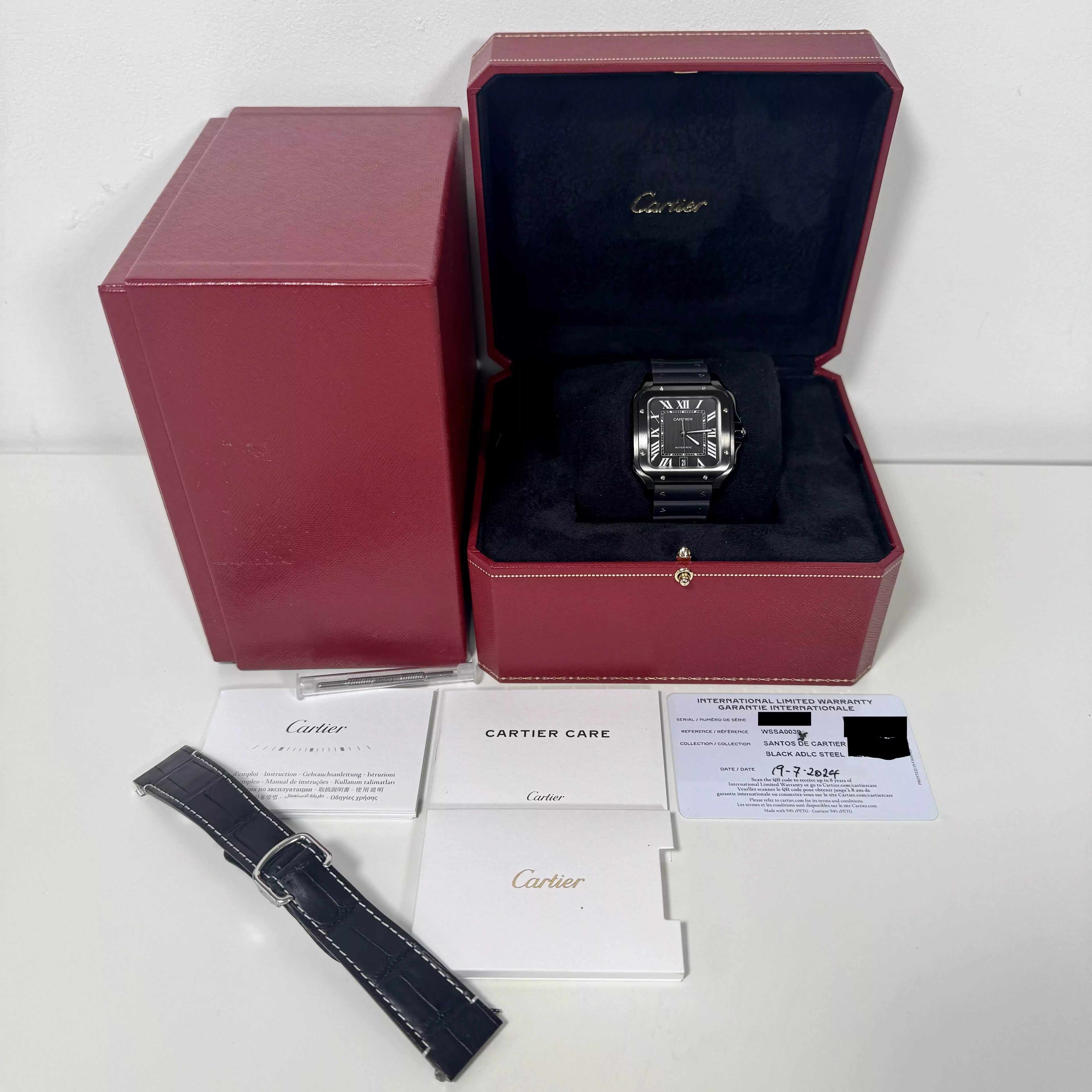 Cartier Santos Large 2024 WSSA0039 2024
