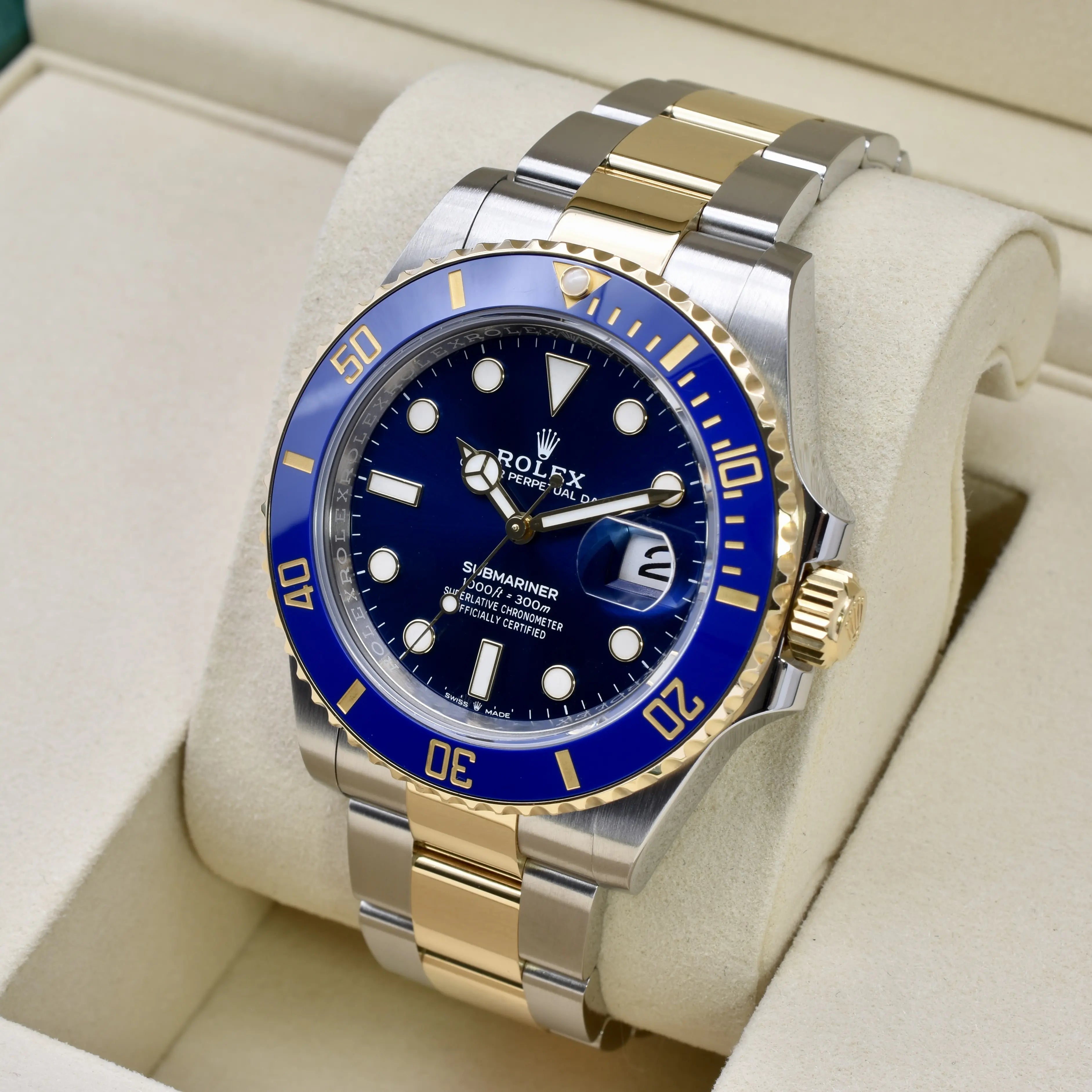 Rolex Submariner Steel & Gold Blue 2023 126613LB 2023