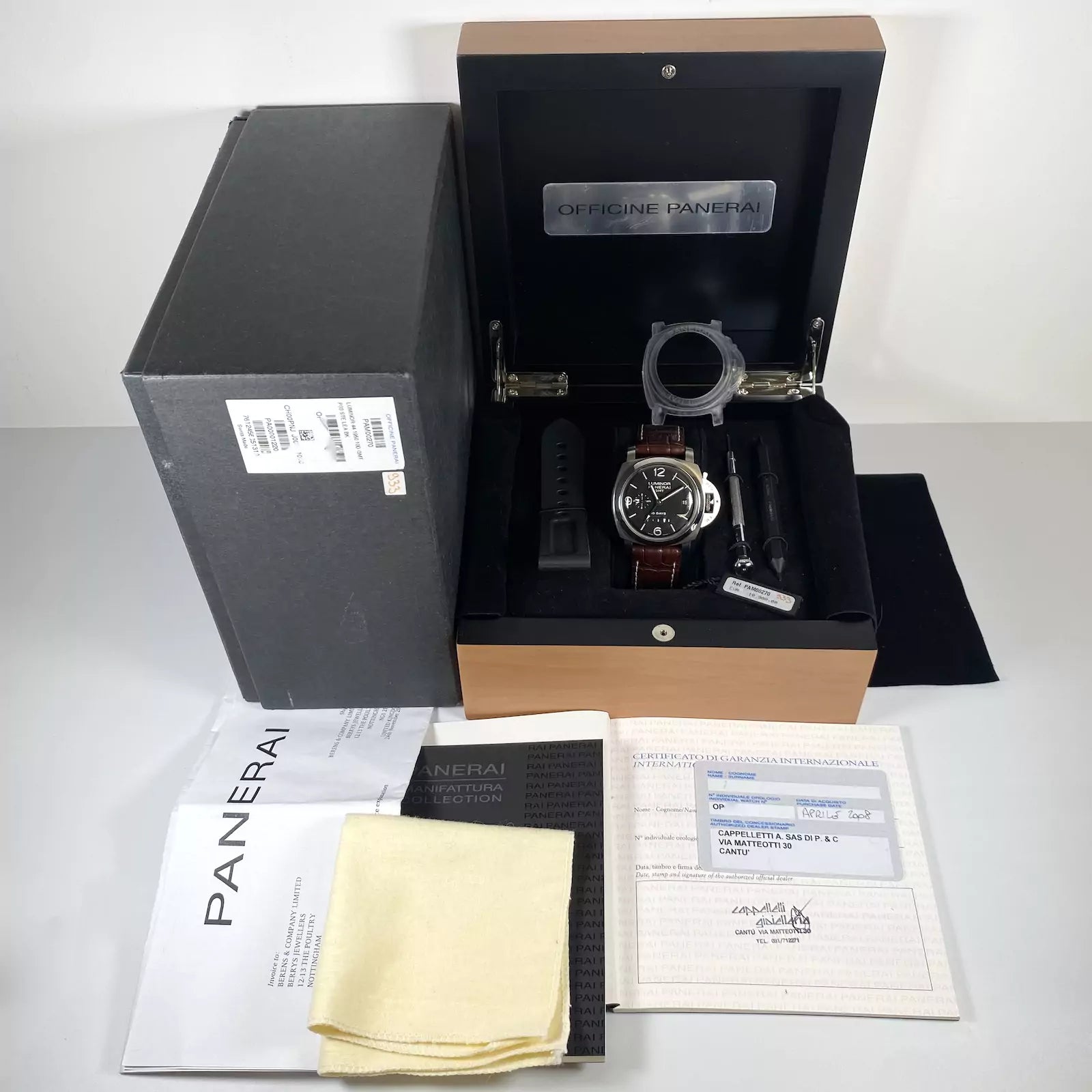 Panerai Luminor 10 Days GMT PAM00270 2008