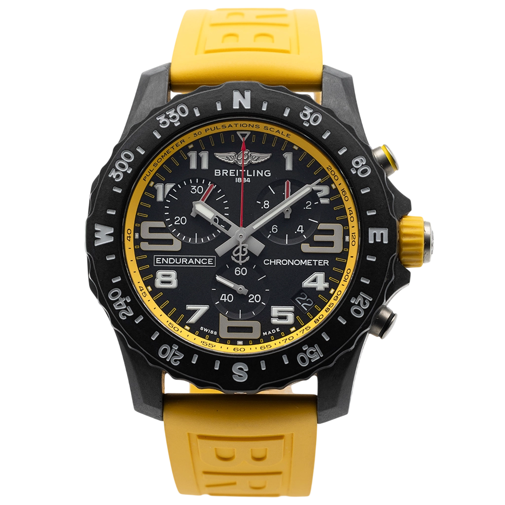 Breitling Endurance Pro Yellow 2024 Excellent Condition - X82310A41B1S1 Box & Papers