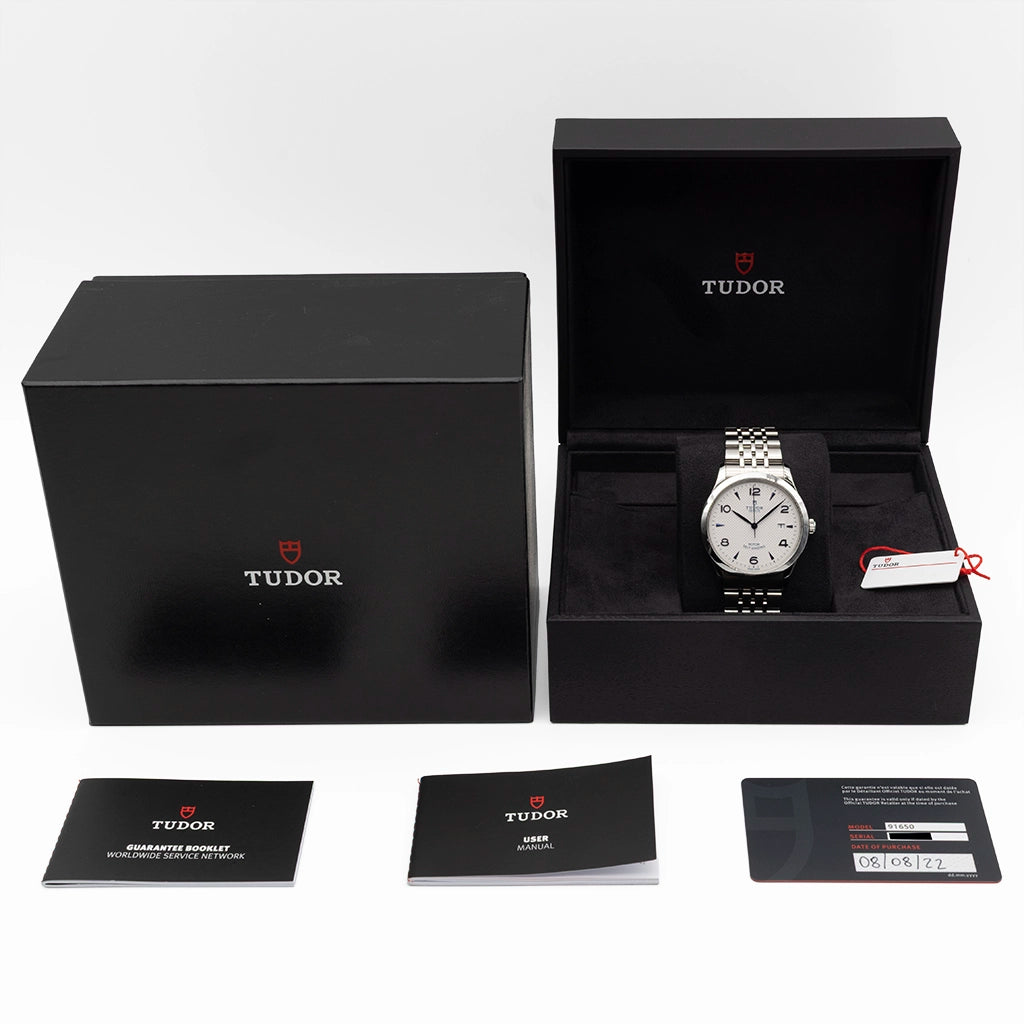 Tudor 1926 41 Stainless Steel / Opaline 2022 - 91650-0005 Box & Papers