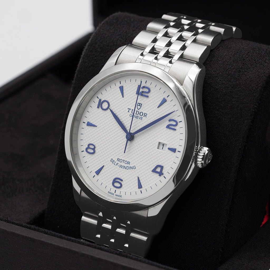 Tudor 1926 41 Stainless Steel / Opaline 2022 - 91650-0005 Box & Papers