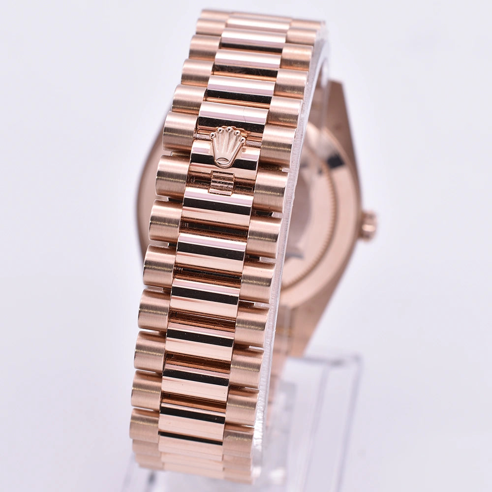 Rolex Day-Date 40 18ct Everose Gold Eisenkiesel 228235 2025