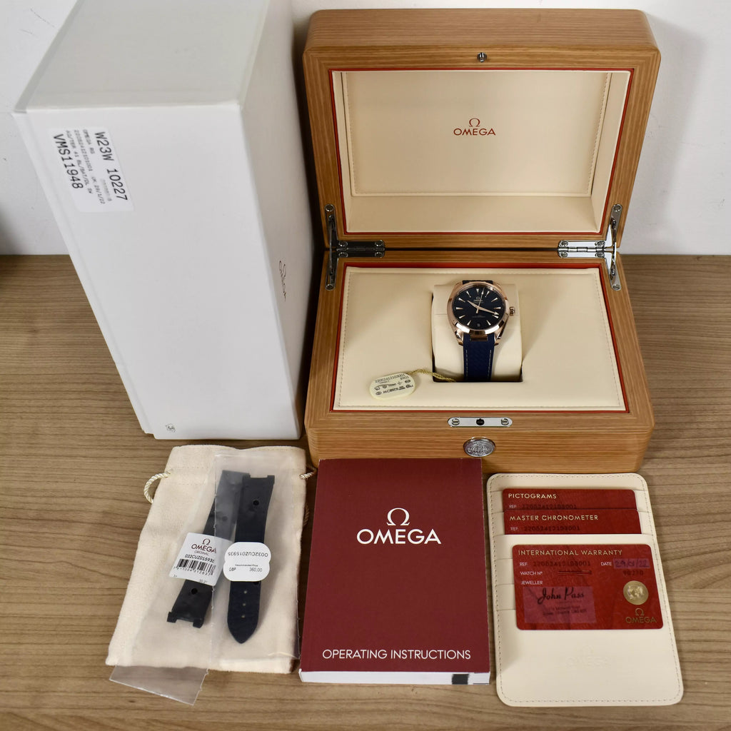 OMEGA Seamaster Aqua Terra 18K Sedna Gold 2022 220.52.41.21.03.001 2022