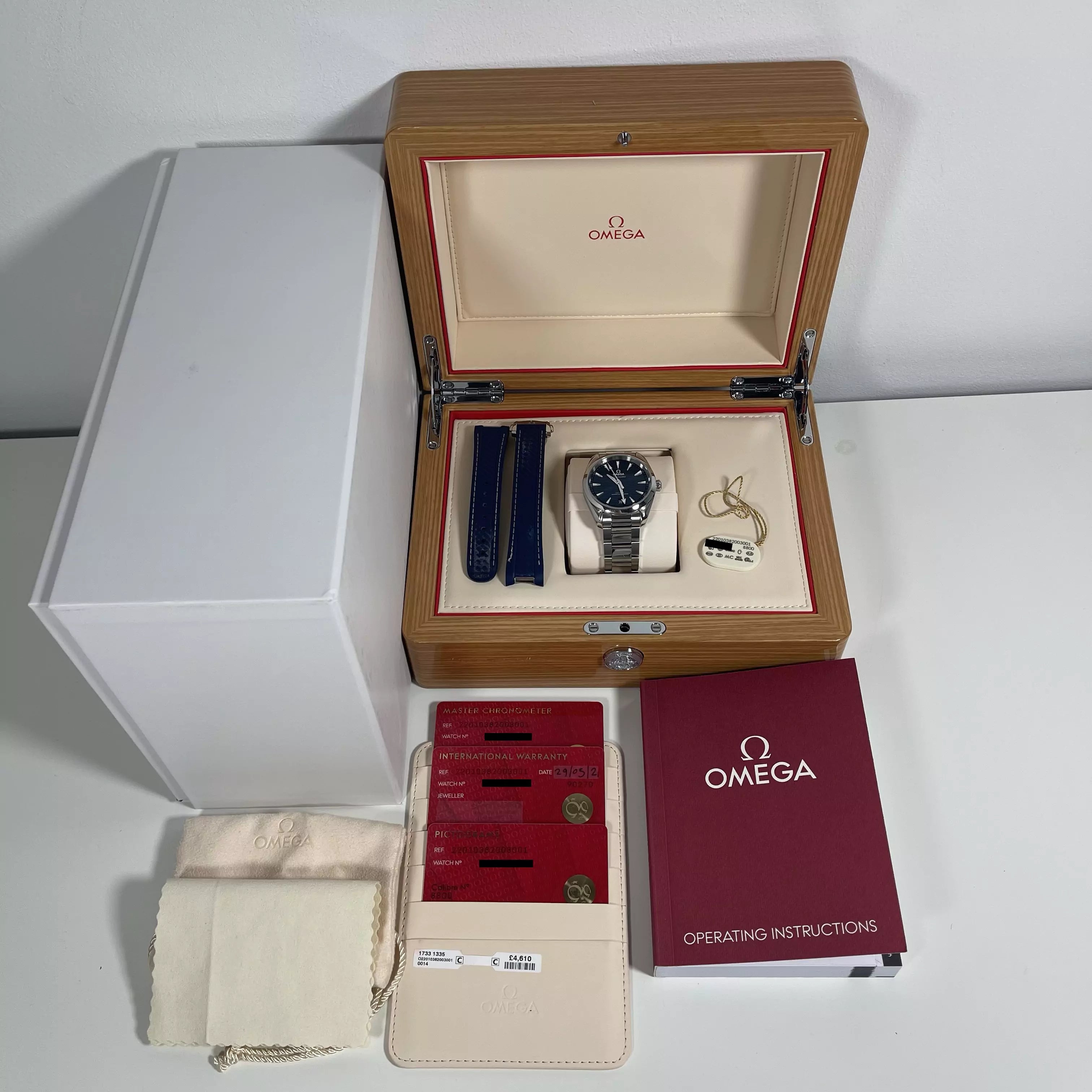 OMEGA Seamaster 38.5mm 150m 220.10.38.20.03.001 2021