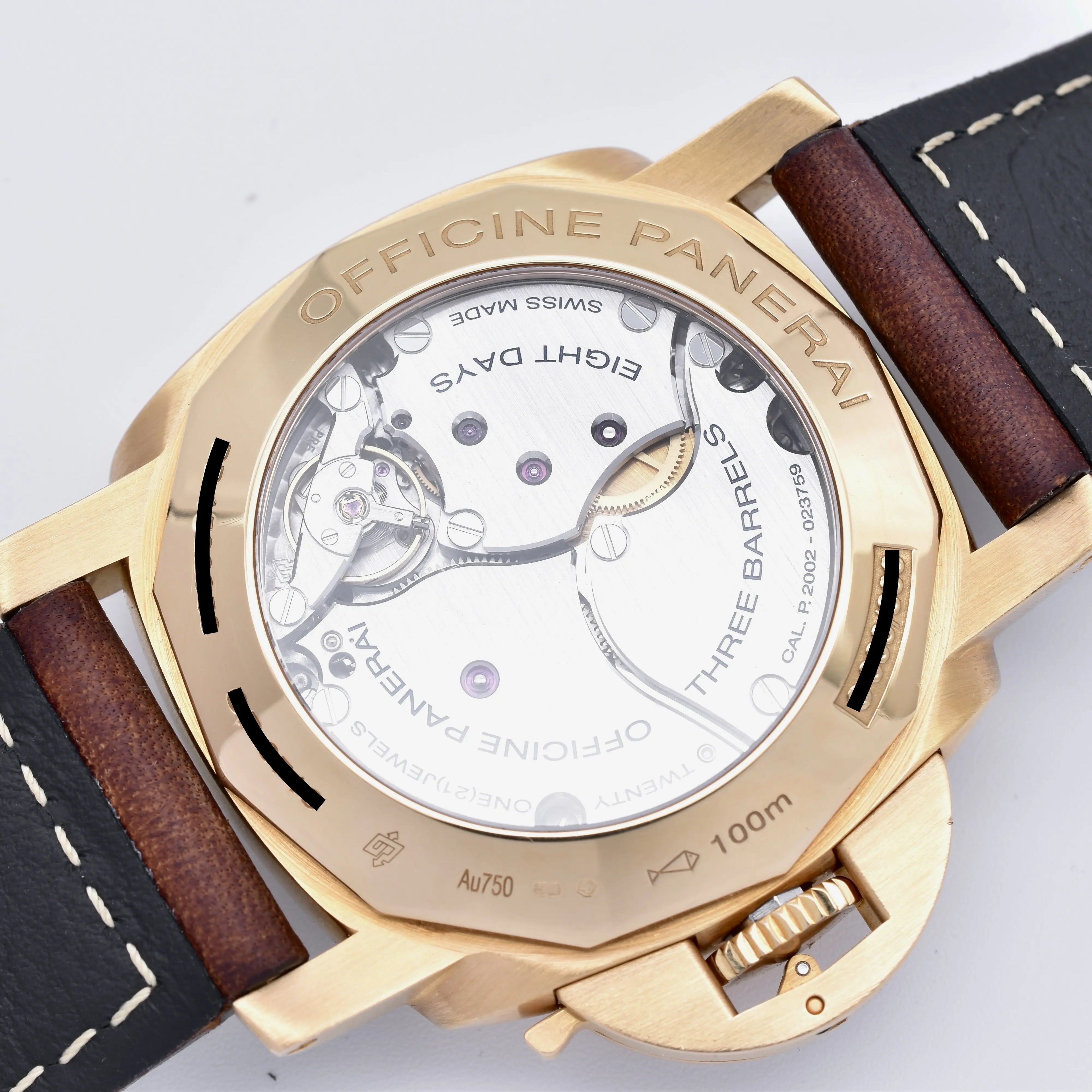 Panerai Luminor 18ct Rose Gold PAM00289 2013