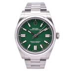 Rolex Oyster Perpetual Green New 2025 134300 2025