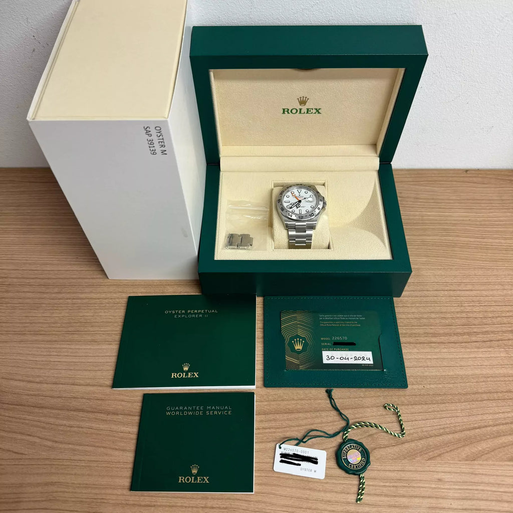 Rolex Explorer II Brand New 2024 226570 2024