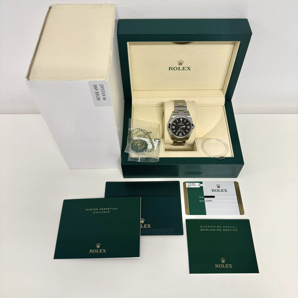 Rolex Explorer 2018 Box & Papers 214270 2018