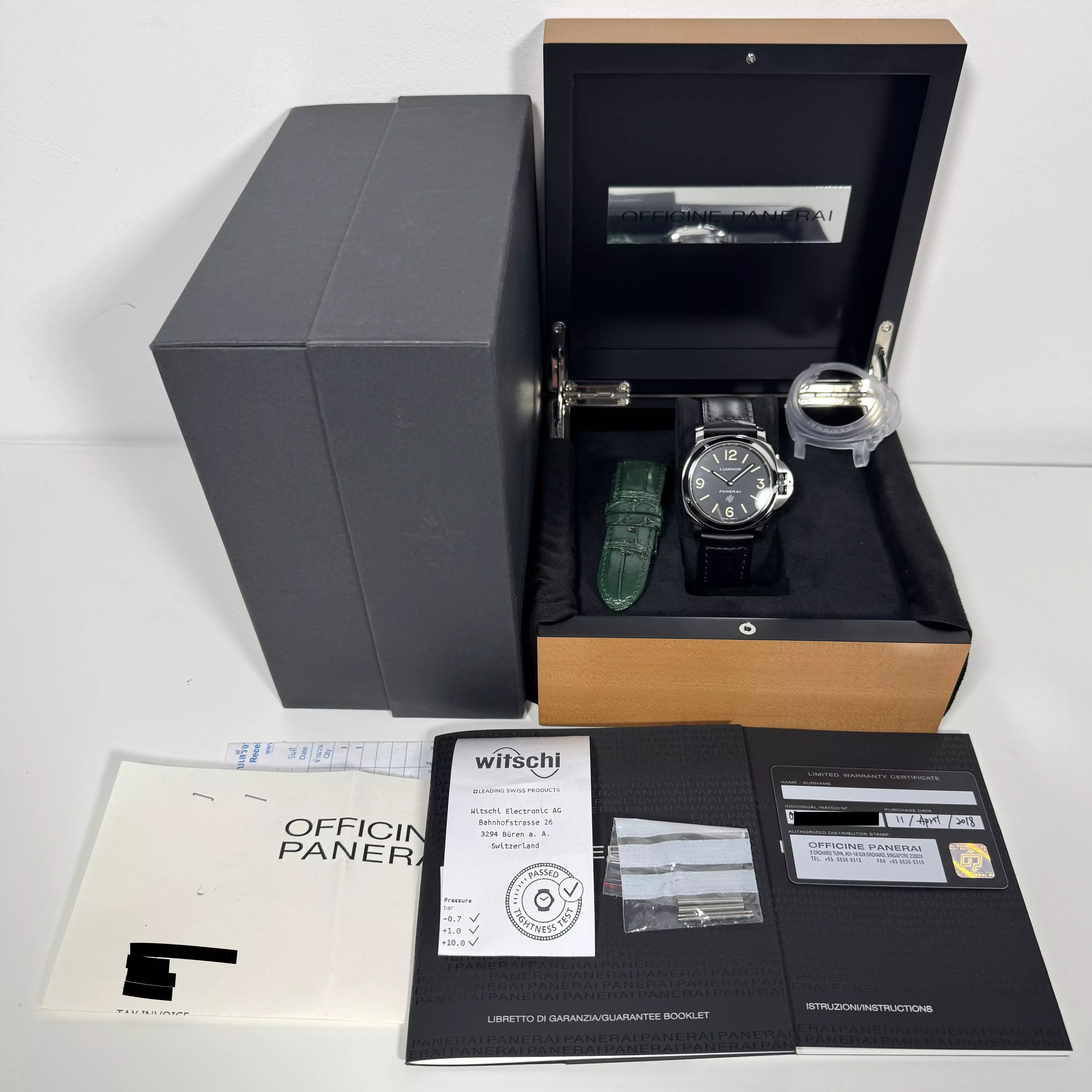 Panerai Luminor Logo 44mm PAM01000 2018