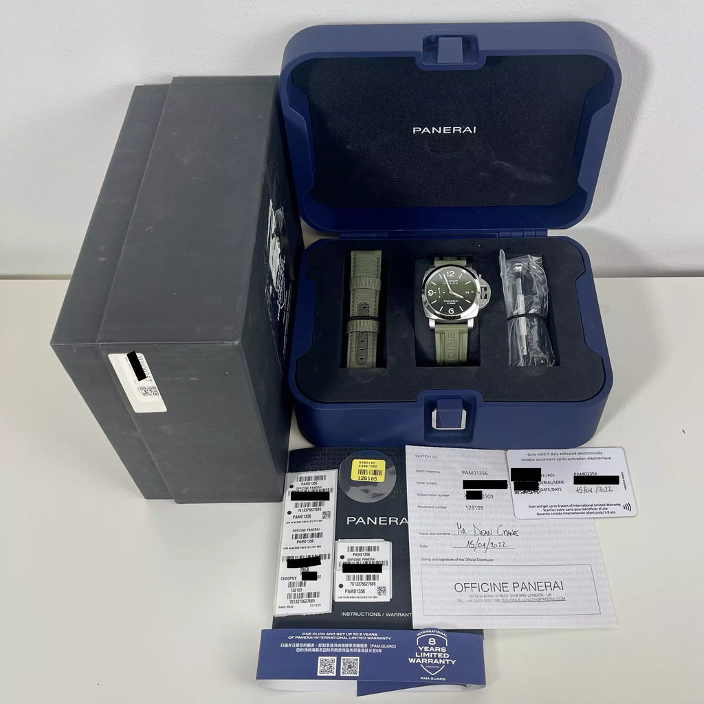 Panerai Luminor eSteel Verde Smeraldo PAM01356 2022