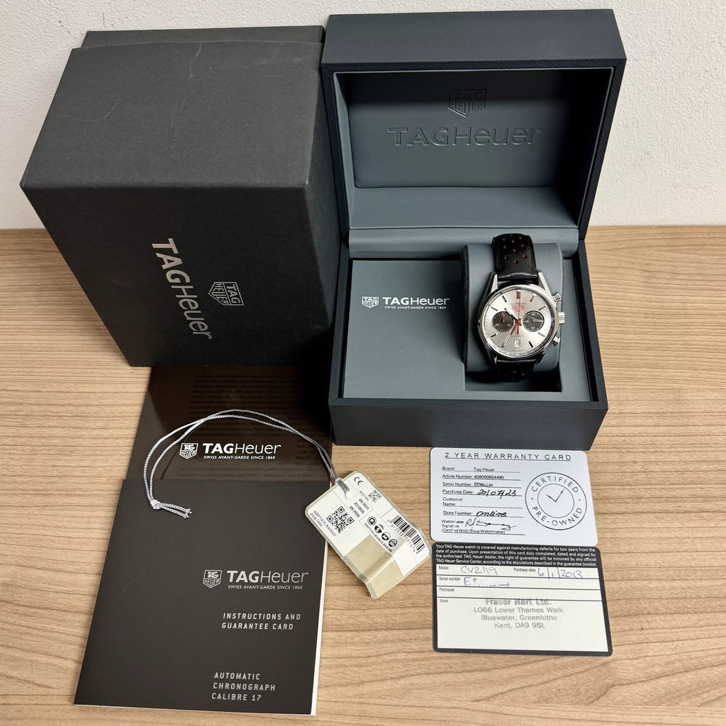 TAG Heuer Carrera Jack Heuer 80th Birthday CV2119 2013
