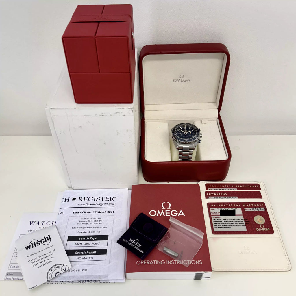 OMEGA Seamaster Titanium Chronograph 600m 232.90.46.51.03.001 2013