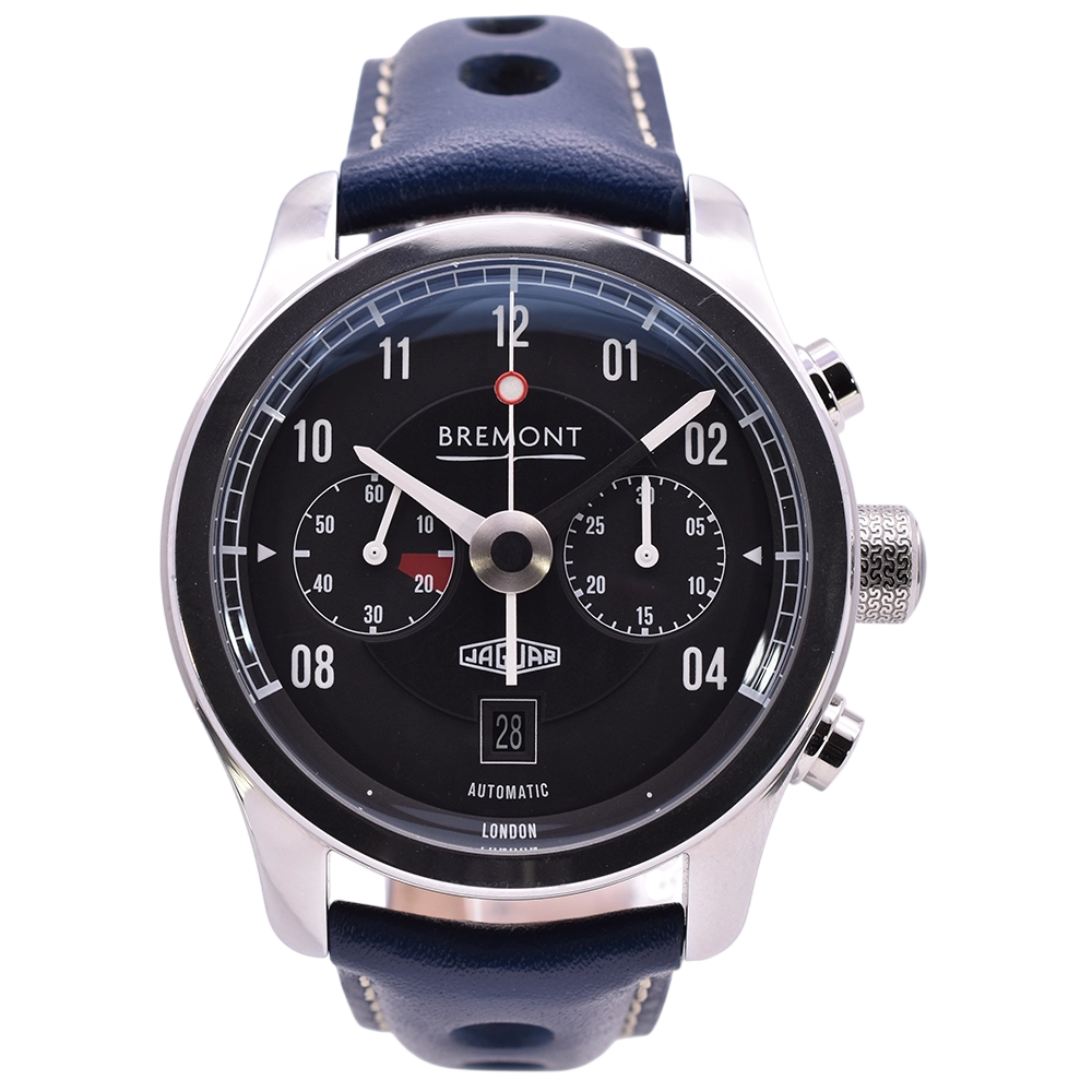Bremont Jaguar 43mm Black Chronograph BJ-II/BK/R 2021