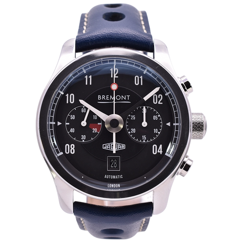 Bremont Jaguar 43mm Black Chronograph BJ-II/BK/R 2021
