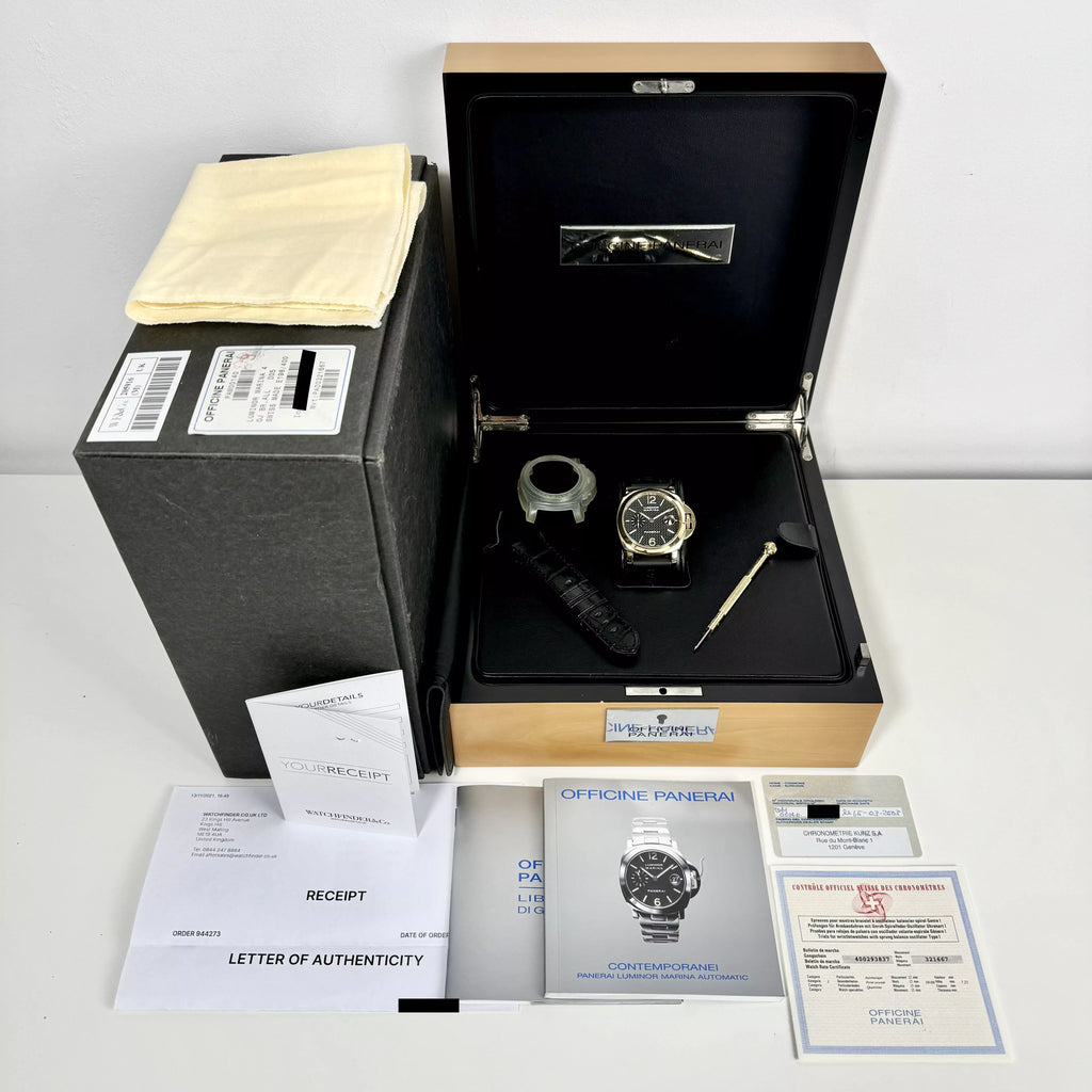 Panerai Luminor Carbon Fibre Full Set PAM00140 2003