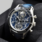 Montblanc Geosphere Chronograph Oxygen 1858 129624 Box & Papers, serial no. FTHK3J9H1 – Pre-owned Watch | Wiseman's Watches