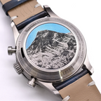 Montblanc Geosphere Chronograph Oxygen 1858 129624 Box & Papers, serial no. FTHK3J9H1 – Pre-owned Watch | Wiseman's Watches
