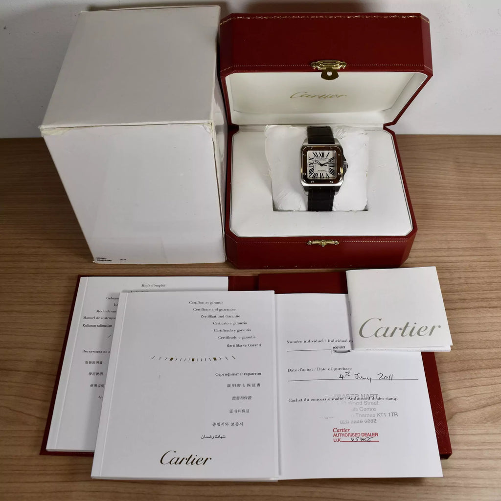 Cartier Santos Steel & Gold 2878 2878 2011
