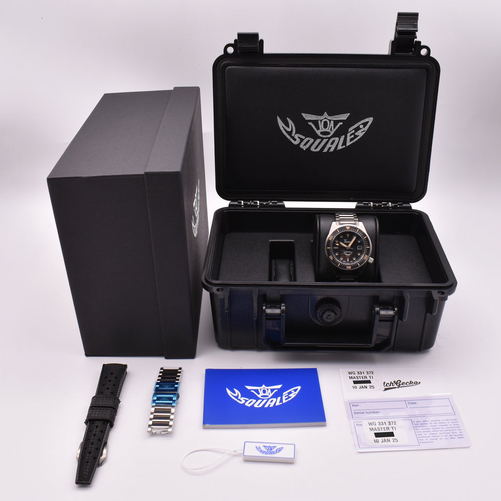 Squale Master Titanium 120 MASTIBKBK.TI20 2025