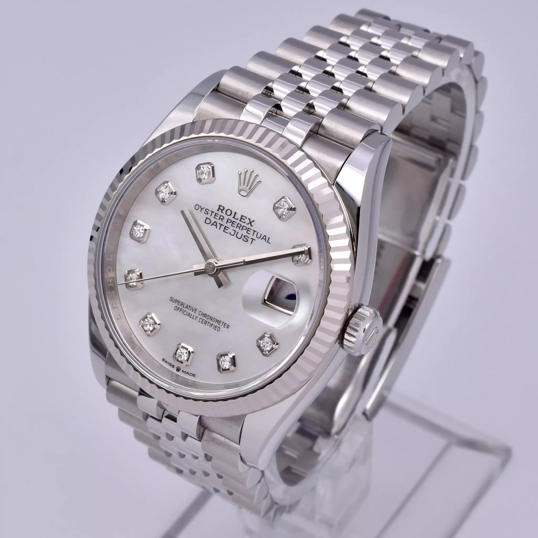 Rolex Datejust Mother-of-Pearl Diamonds 126234-0019 2024