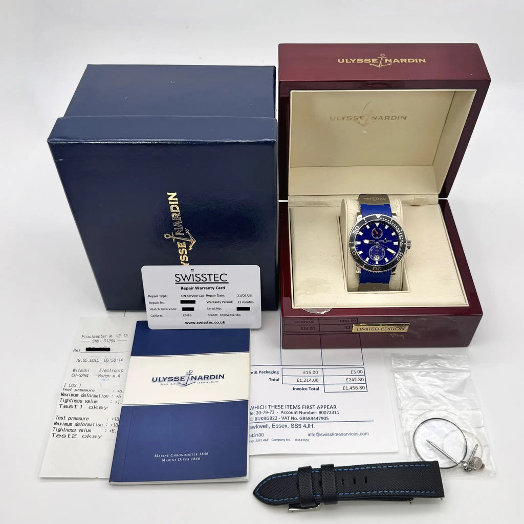 Ulysee Nardin Marine Diver 18ct White Gold 260-32-3A 2010