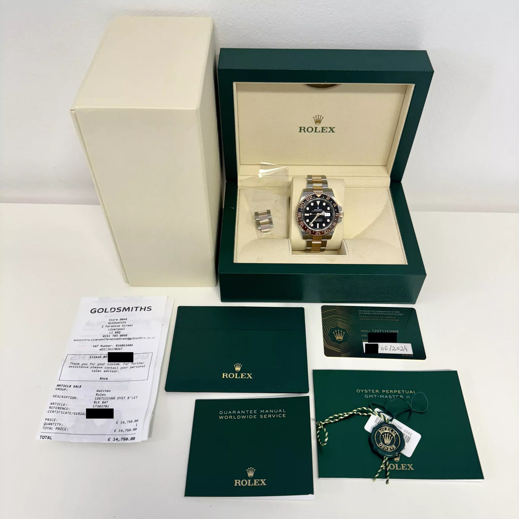 Rolex GMT Master II 2024 "Rootbeer" 126711CHNR 2024