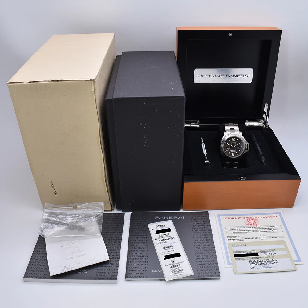 Panerai Luminor Marina Titanium 2009 44mm PAM00279 Box & Papers